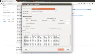 Reading in Google Finance data in LibreOffice Calc Reading in Google Finance data in LibreOffice Calc